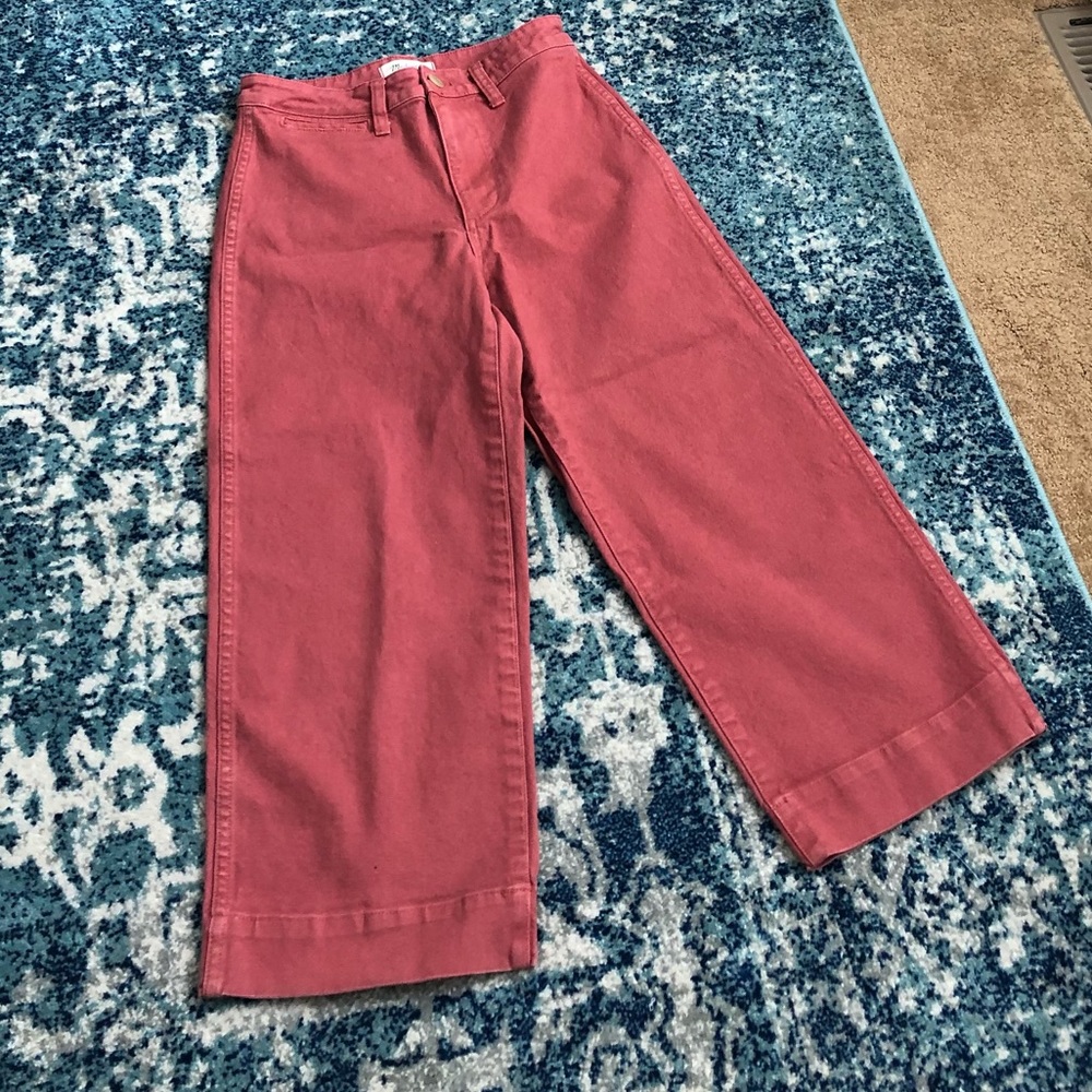 Madewell Emmett slim crop pants